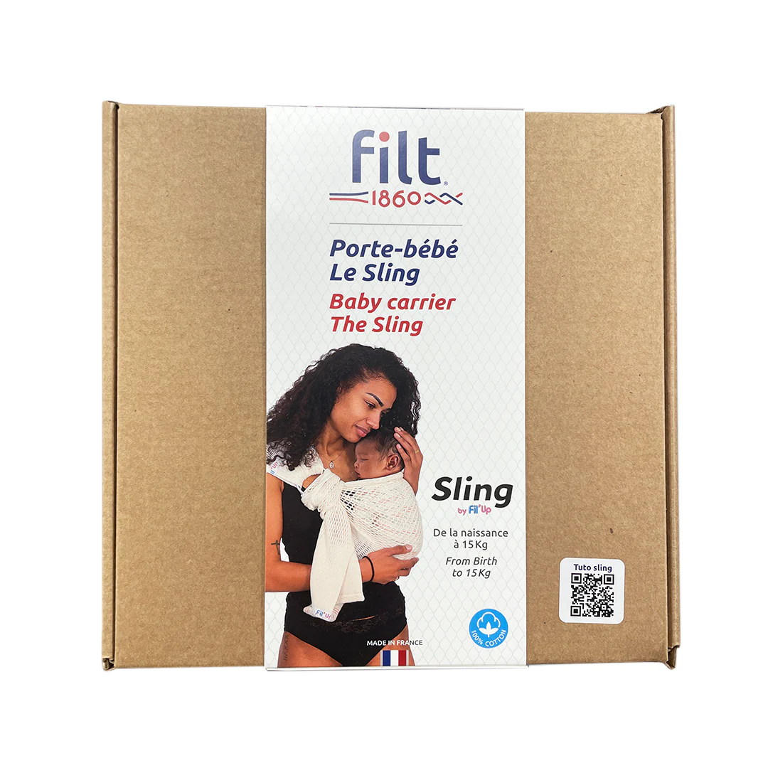 Filt 1860's 100% Organic Cotton Baby Wrap Sling - Image 5