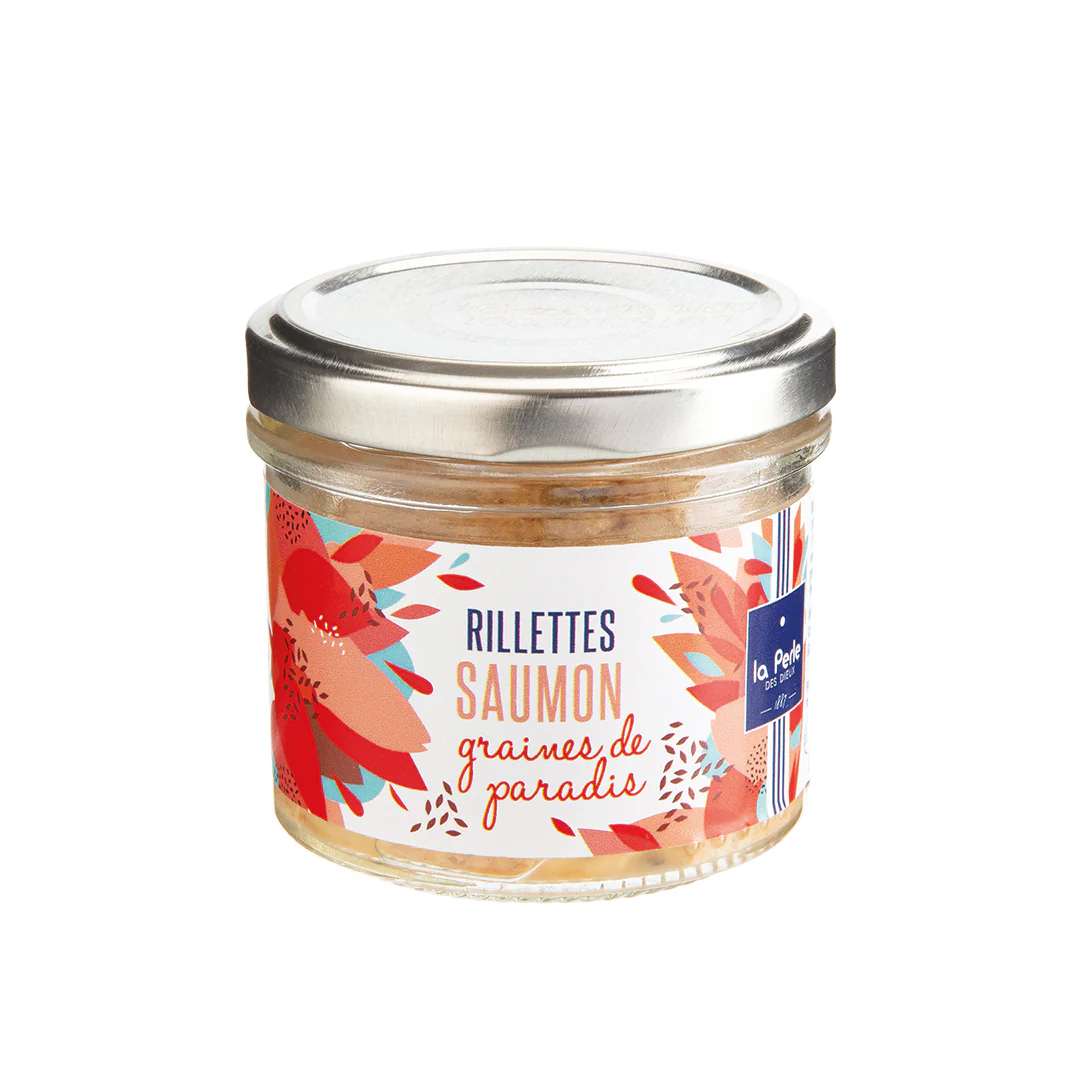 La Perle des Dieux' Salmon Rillettes w/ Grains of Paradise