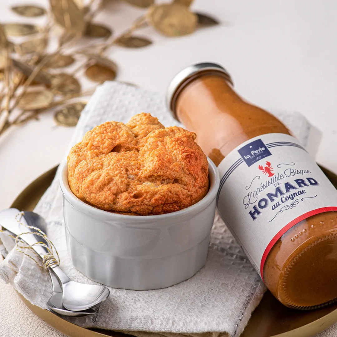 La Perle des Dieux' Lobster Bisque with Cognac - Image 3