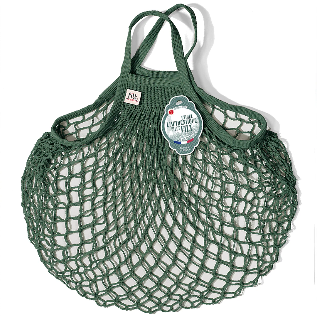 Filt 1860's 100% Cotton Mesh Shopping Bags - Medium  w/Small Handles - Image 15