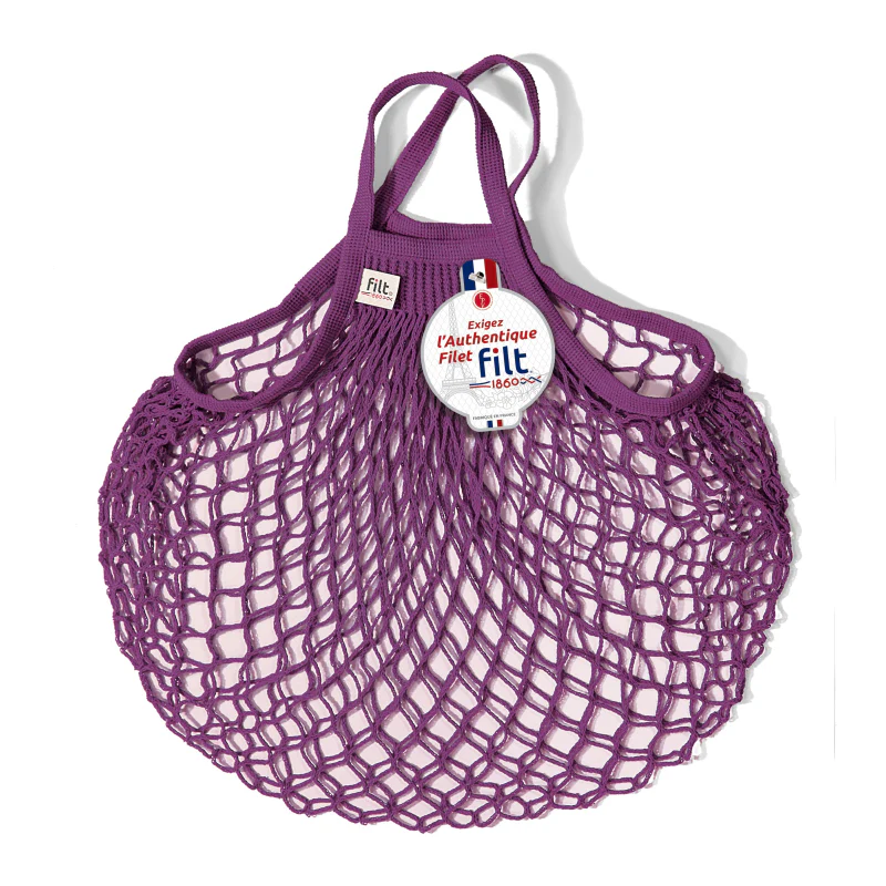 Filt 1860's 100% Cotton Mesh Shopping Bags - Medium  w/Small Handles - Image 3
