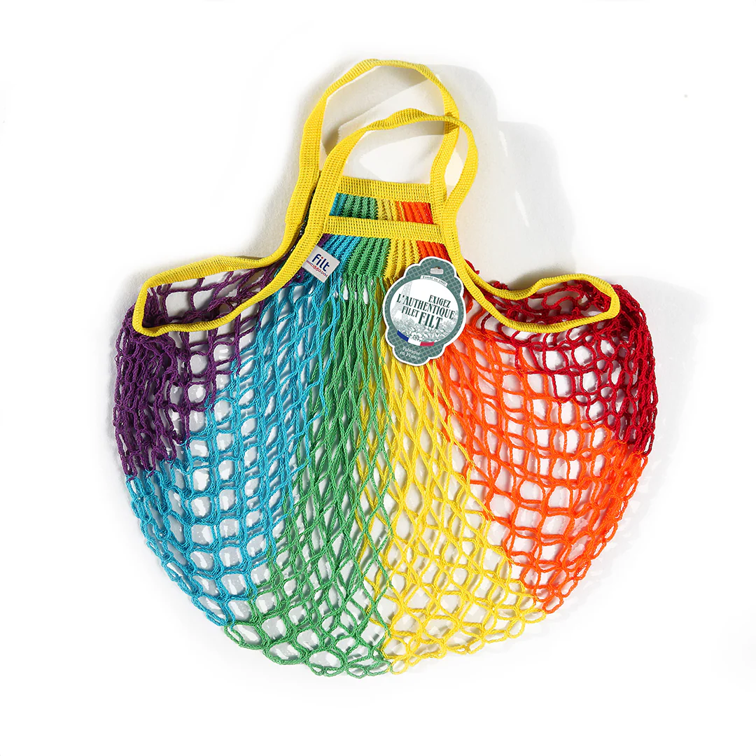 Filt 1860's 100% Cotton Mesh Shopping Bags - Medium  w/Small Handles - Image 5