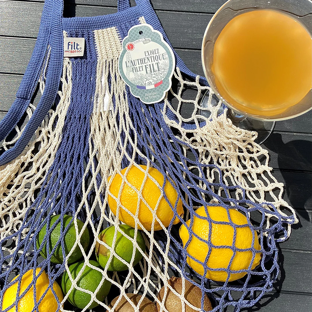 Filt 1860's 100% Cotton Mesh Shopping Bags - Medium  w/Small Handles - Image 7
