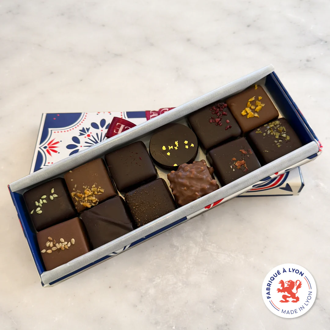 Prestigious Boxes Filled with 12 of Voisin's Assorted Chocolates - Mexico Collection