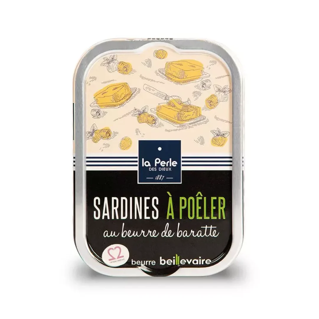 La Perle des Dieux' Sardines w/ Churned Butter to Grill