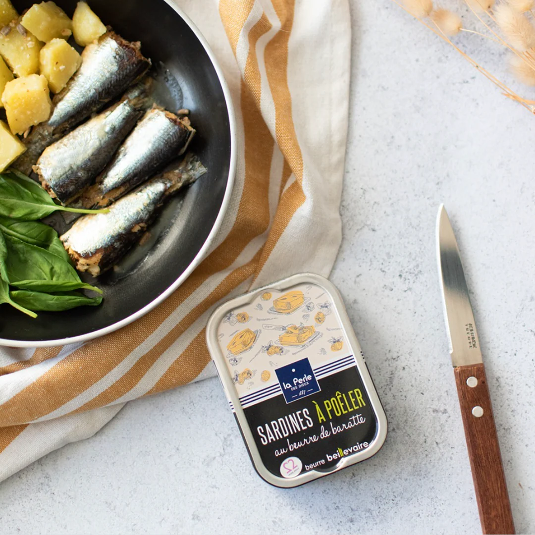 La Perle des Dieux' Sardines w/ Churned Butter to Grill - Image 2